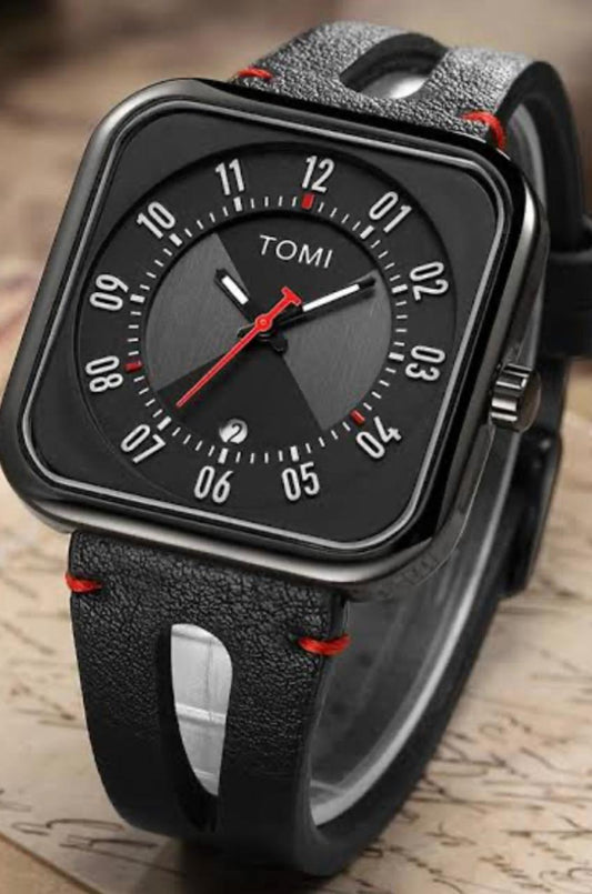 TOMI WATCH BLACK EDIYION WITH PENCIL