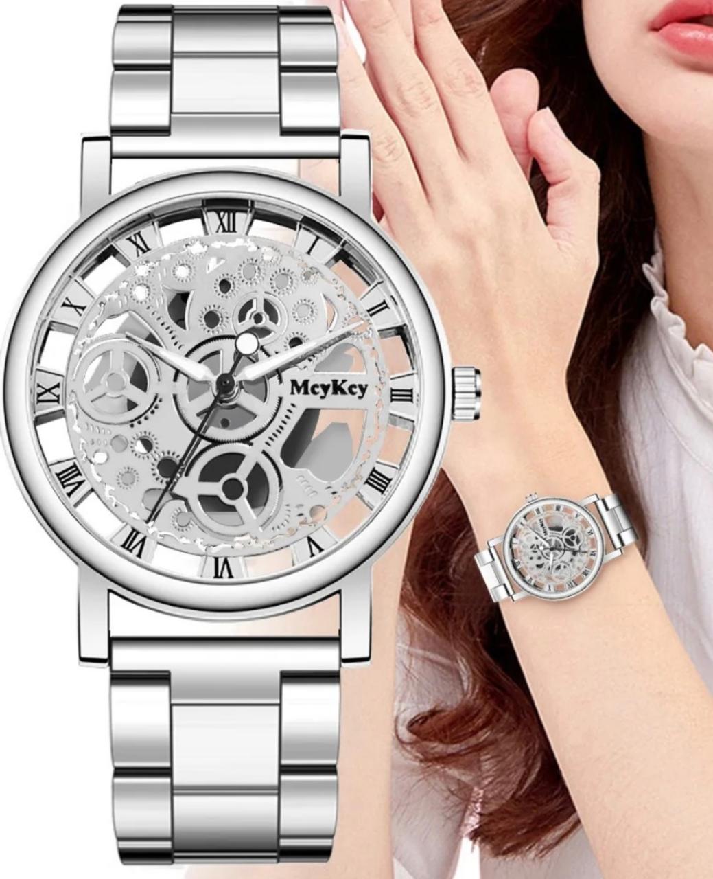 MEYKEY WATCH IN SILVER EDITION